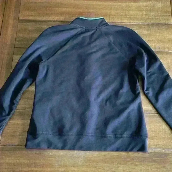 Lauren Ralph Lauren Active Full Zip Jacket Black with Green Trim Size Large - Picture 11 of 13